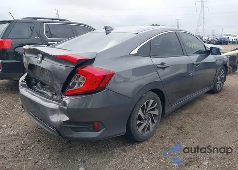 2018 Honda Civic Ex z USA, uszkodzony, nr VIN 2HGFC2F72JH560604